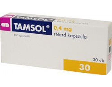 TAMSOL 0.4 mg. 30 capsules