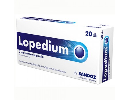 LOPEDIUM 2 mg. 10 capsules