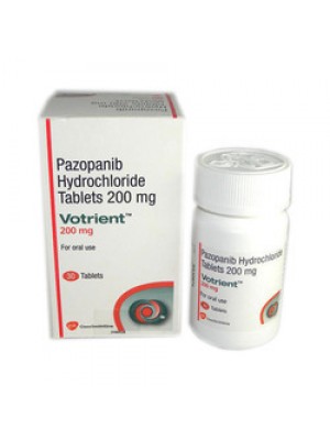Votrient 200 mg. 30 tablets