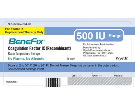 BeneFIX 500 IU