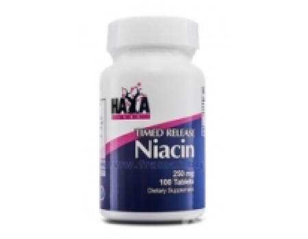 NIACIN TR 250 mg. 100 tablets