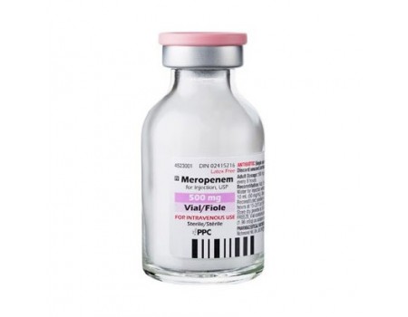 Meropenem 500 mg. 10 vials