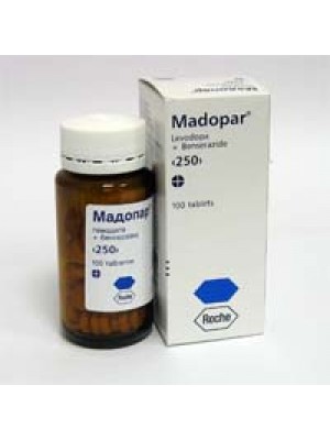Madopar 0.250 mg. 100 capsules