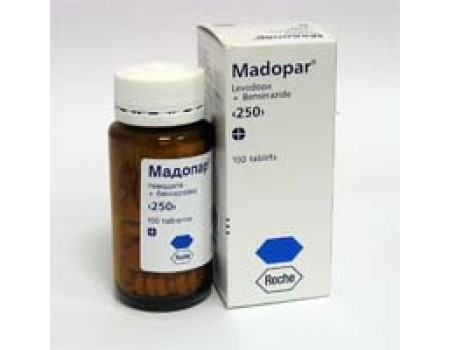 Madopar 0.250 mg. 100 capsules
