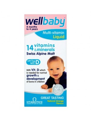 WELLBABY BABY DROPS 30 ml.
