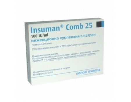 Insuman combo OPTIPEN 25 300IU