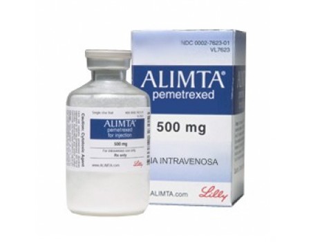 Alimta. 500 mg. 1 flacon