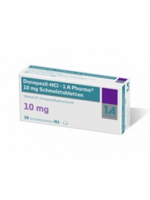 Donepezil. 10 mg. 28 tablets
