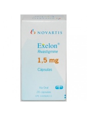 Exelon. 1.5 mg. 28 capsules