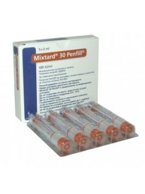 Mixtard 30 PEN 300 IU 3 ml