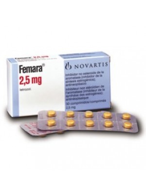 Femara. 2.5 mg. 30 tablets
