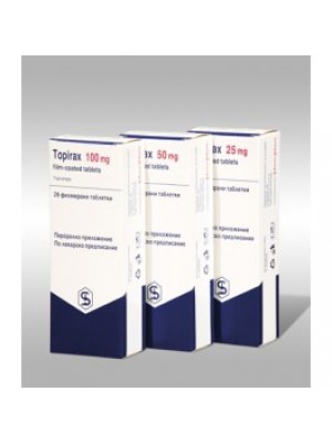TOPIRAX. 50 mg. 28 tablets