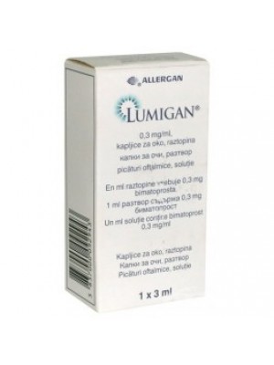 LUMIGAN. Kolir 0.3 mg. / Ml. 3 ml.