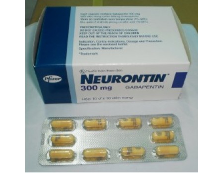 Neurontin. 300 mg. 100 capsules