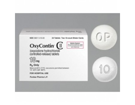 Oxycontin.10 mg. 50 tablets