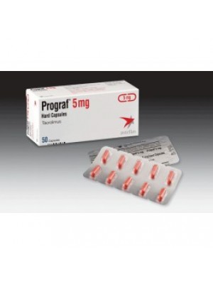 Prograf. 5 mg. 30 capsules