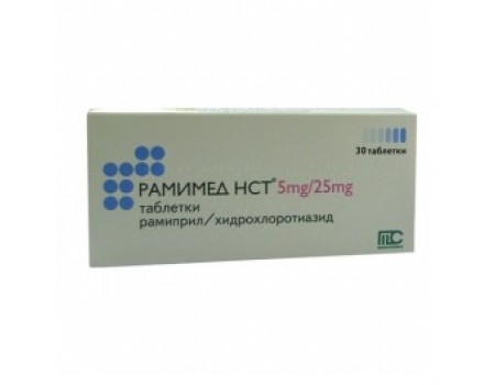 RAMIMED NTC table. 5 mg. / 25 mg