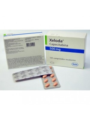 Xeloda. 500 mg. 120 tablets