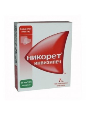 NIKORET patch 25 mg. / 16 hours