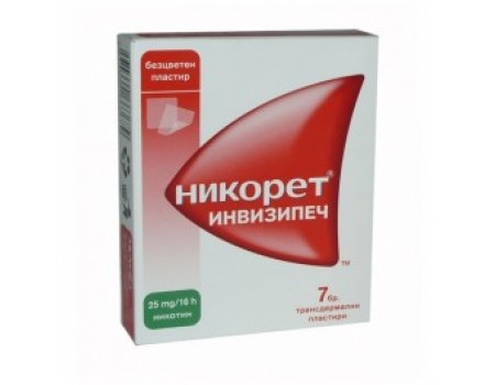 NIKORET patch 25 mg. / 16 hours