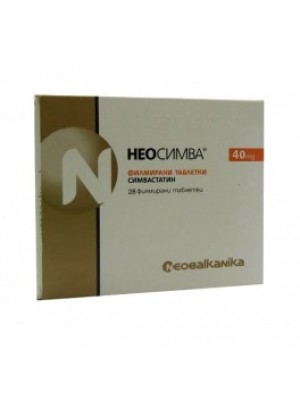 NEOSIMVA. 40 mg. 28 tablets
