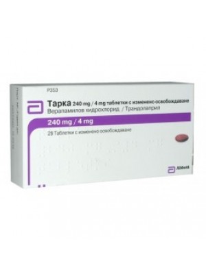 Tarka retard caps. 240 mg. / 4 mg