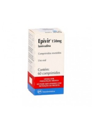 Epivir. 150 mg. 60 tablets