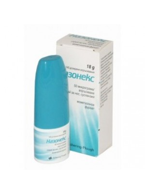 NASONEX nasal spray 50 mg. 140 doses