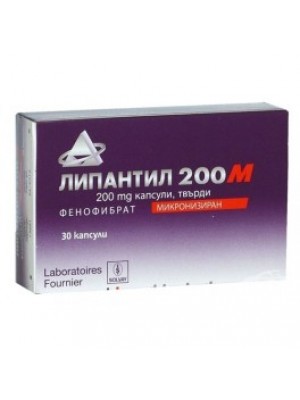 LIPANTHYL 200mg.30 capsules
