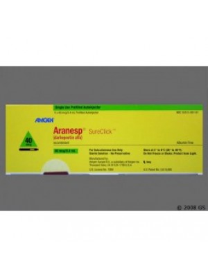 ARANESP  solution for injection 40 mcg. 0.5 ml.