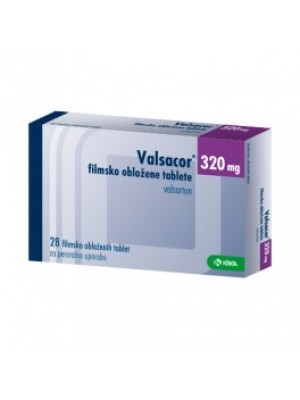 VALSACOR. 320 mg. 30 tablets