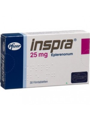 INSPRA. 25 mg. 30 tablets