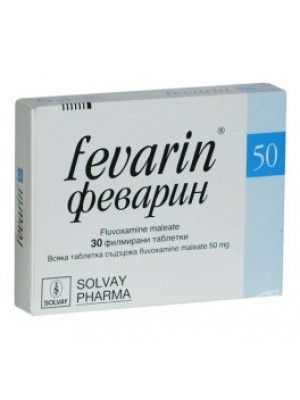 FEVARIN. 50 mg. 30 tablets