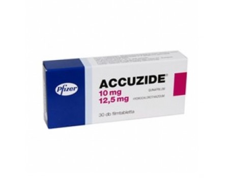 ACCUZIDE. 10 mg/12.5 mg. 30 tablets