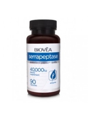 BIOVEA SERRAPEPTACE .40000 IU 90.capsules