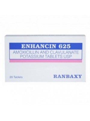 ENHANCIN . 625 mg. 20 tablets