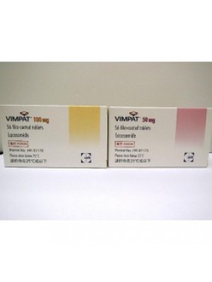 VIMPAT. 100 mg. 56 tablets