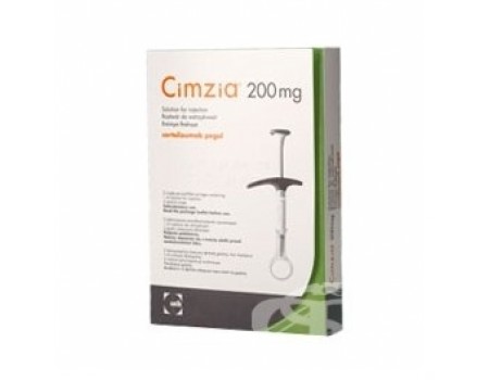 CIMZIA. 200 mg. 1 ml. 2 ampules