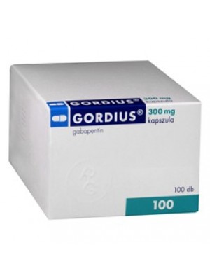 GORDIUS. 300 mg. 100 capsules