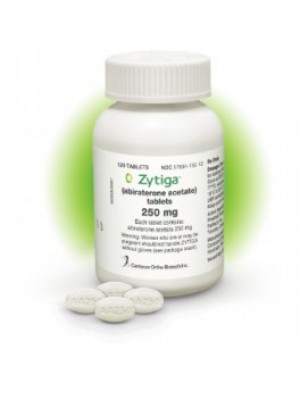 ZYTIGA. 250 mg. 120 tablets