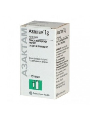 AZACTAM. 1 g. 1 flacon
