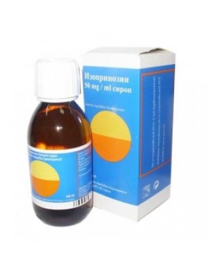 IZOPRINOZIN syrup 50 mg. / Ml. 150 ml