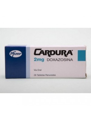 CARDURA. 2 mg. 30 tablets