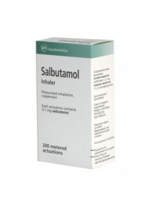 SALBUTAMOL spray 200 doses