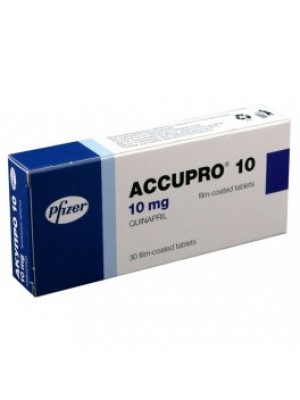 ACCUPRO. 10 mg. 30 tablets