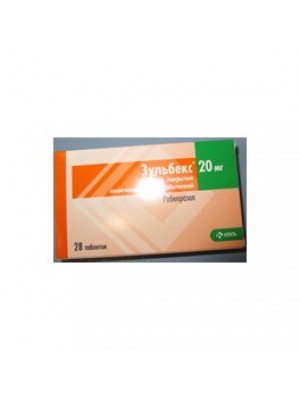 ZULBEKS. 20 mg. 28 tablets
