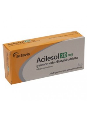 ACILESOL gastro - resistant table. 20 mg.