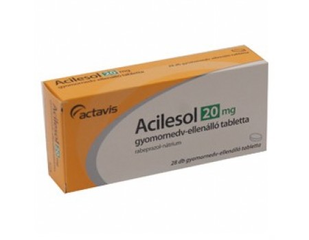 ACILESOL gastro - resistant table. 20 mg.