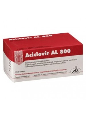 Acyclovir AL. 800 mg. 35 tablets