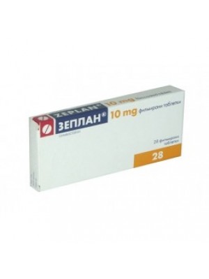 ZEPLAN. 10 mg. 28 tablets